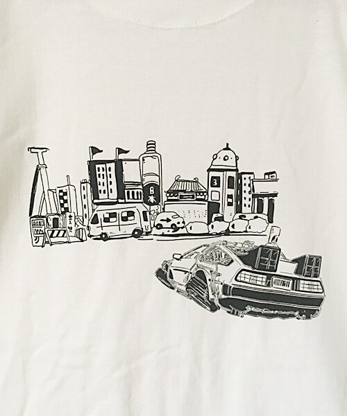 MAYK(メイク)の「DeLorean(Tシャツ/カットソー・レディース・ホワイト/ブラック/ベージュ・1/2/3)」の8枚目の写真
