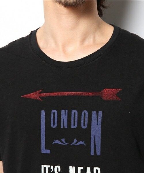 Johnbull Private labo(ジョンブルプライベートラボ)の「ロンドンTシャツ(Tシャツ/カットソー・メンズ・ホワイト/ブラック・SMALL/MEDIUM/LARGE)」の6枚目の写真