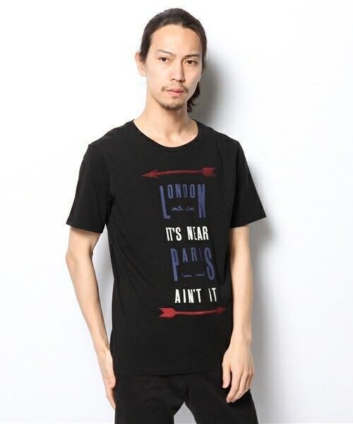 Johnbull Private labo(ジョンブルプライベートラボ)の「ロンドンTシャツ(Tシャツ/カットソー・メンズ・ホワイト/ブラック・SMALL/MEDIUM/LARGE)」の2枚目の写真