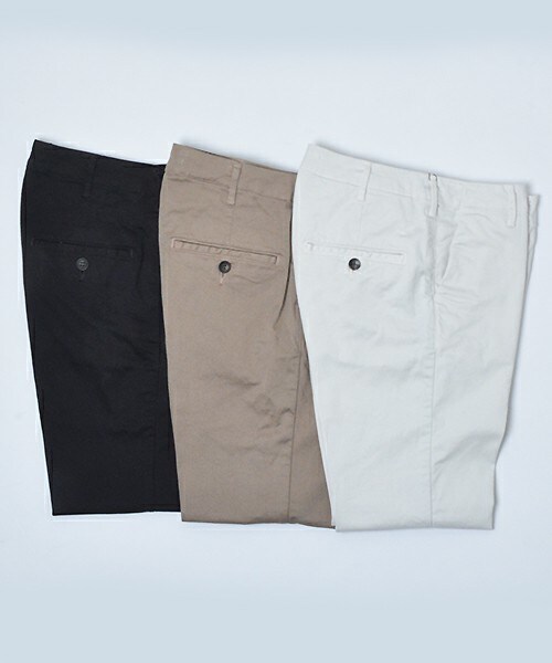 Johnbull Private labo（ジョンブルプライベートラボ）の「【新色追加！】3/4トラウザー（チノパンツ・レディース・ホワイト/ブラック/カーキ/ダークグリーン/グレー・X-SMALL/SMALL/MEDIUM/LARGE）」の10枚目の写真