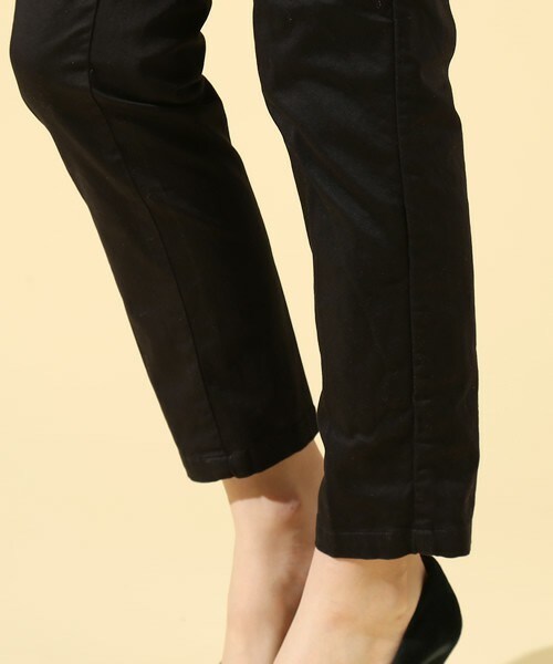 Johnbull Private labo（ジョンブルプライベートラボ）の「【新色追加！】3/4トラウザー（チノパンツ・レディース・ホワイト/ブラック/カーキ/ダークグリーン/グレー・X-SMALL/SMALL/MEDIUM/LARGE）」の16枚目の写真