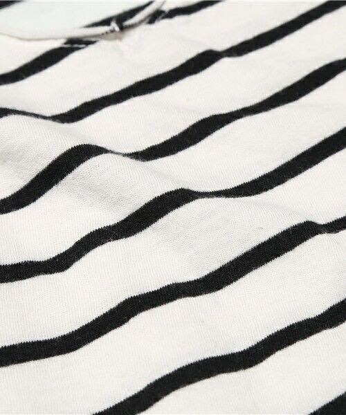 Johnbull Private labo（ジョンブルプライベートラボ）の「ボーダーVネックTシャツ（Tシャツ/カットソー・メンズ・ホワイト/ブラック/レッド・SMALL/MEDIUM/LARGE）」の10枚目の写真