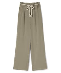 GRL | 縄紐ベルト付リネン混ワイドパンツ(その他パンツ)