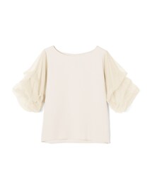 GRL | 袖チュール切替えトップス(シャツ/ブラウス)