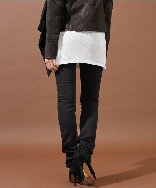 Johnbull Private labo(ジョンブルプライベートラボ)の「スキニージーンズ(デニムパンツ・レディース・ブラック/インディゴブルー・X-SMALL/SMALL/MEDIUM/LARGE)」の5枚目の写真