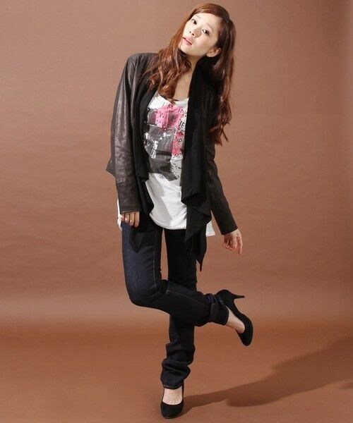 Johnbull Private labo(ジョンブルプライベートラボ)の「スキニージーンズ(デニムパンツ・レディース・ブラック/インディゴブルー・X-SMALL/SMALL/MEDIUM/LARGE)」の12枚目の写真