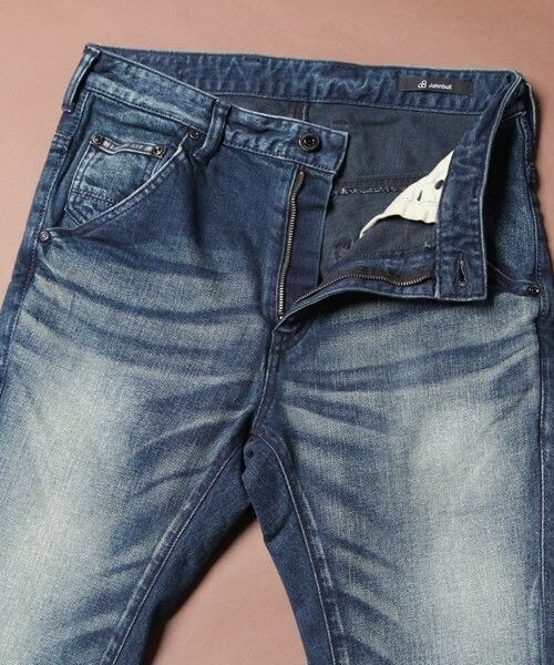 Johnbull Private labo（ジョンブルプライベートラボ）の「スキニーデニムパンツ（デニムパンツ・メンズ・ブルー・SMALL/MEDIUM/LARGE/X-LARGE）」の4枚目の写真