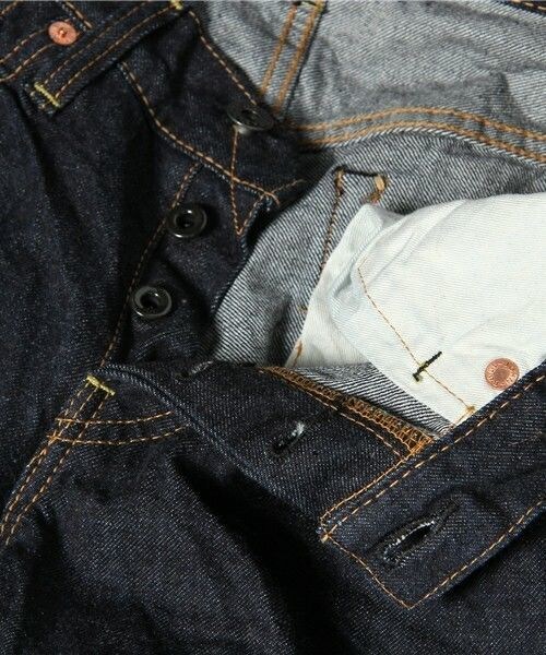 Johnbull Private labo(ジョンブルプライベートラボ)の「スリムデニムパンツ(デニムパンツ・メンズ・インディゴブルー・27inch/28inch/29inch/30inch/31inch/32inch/33inch/34inch)」の10枚目の写真