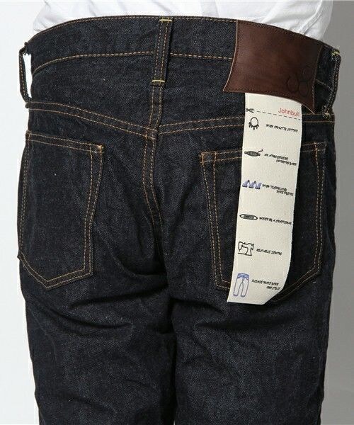 Johnbull Private labo(ジョンブルプライベートラボ)の「スリムデニムパンツ(デニムパンツ・メンズ・インディゴブルー・27inch/28inch/29inch/30inch/31inch/32inch/33inch/34inch)」の6枚目の写真