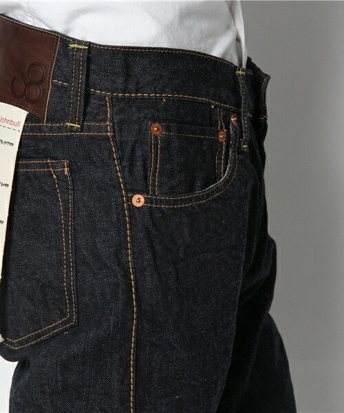 Johnbull Private labo(ジョンブルプライベートラボ)の「スリムデニムパンツ(デニムパンツ・メンズ・インディゴブルー・27inch/28inch/29inch/30inch/31inch/32inch/33inch/34inch)」の7枚目の写真