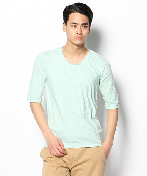 Johnbull Private labo（ジョンブルプライベートラボ）の「クルーTシャツ（Tシャツ/カットソー・メンズ・ホワイト/ブラック/ヘザ－グレー/グリーン系その他/レッド/ラベンダー・SMALL/MEDIUM/LARGE/X-LARGE）」の4枚目の写真