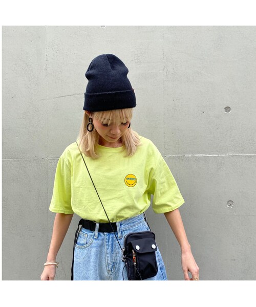 no brand（ノーブランド）の「サラサラT｢にこにこさん｣#3001（Tシャツ/カットソー・レディース・その他）」の9枚目の写真