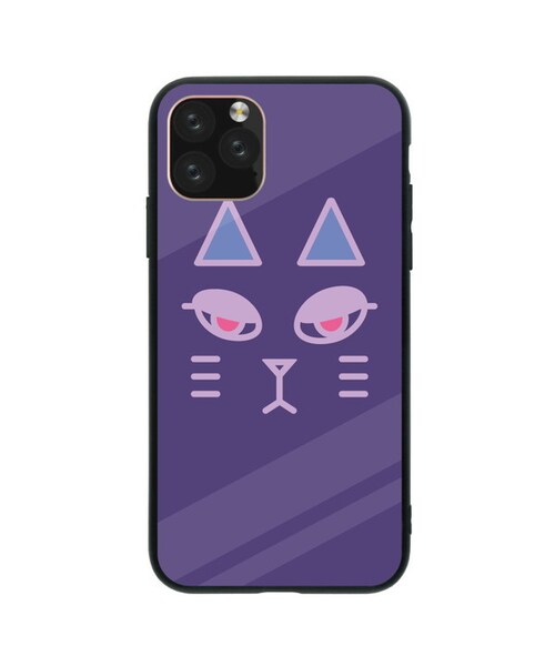No Brand ノーブランド の Iphone ラウンドタイプ ハイブリッドケース 猫 キャット イラスト 可愛い ポップ Btob Tpgm08 06 モバイルケース カバー Wear