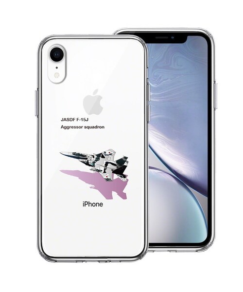 No Brand ノーブランド の Iphonexr ケース ハイブリッド クリア 航空自衛隊 F 15j アグレッサー スマホケース カバー Wear