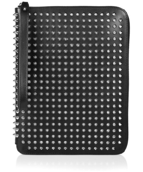 Christian Louboutin Spiked leather iPad case