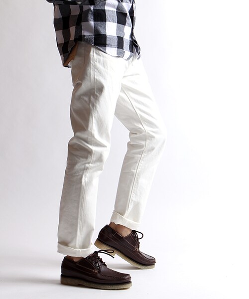 orSlow（オアスロウ）の「IVY FIT DENIM107 SLIM FIT WHITE（パンツ・メンズ・ホワイト・S/M）」の14枚目の写真