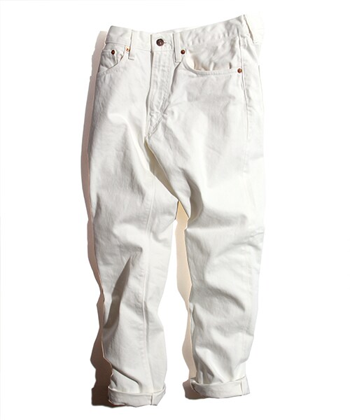 orSlow（オアスロウ）の「IVY FIT DENIM107 SLIM FIT WHITE（パンツ・メンズ・ホワイト・S/M）」の2枚目の写真