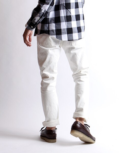 orSlow（オアスロウ）の「IVY FIT DENIM107 SLIM FIT WHITE（パンツ・メンズ・ホワイト・S/M）」の15枚目の写真
