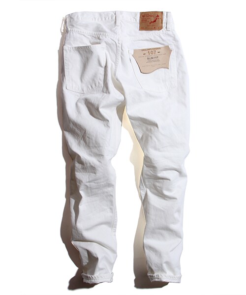 orSlow（オアスロウ）の「IVY FIT DENIM107 SLIM FIT WHITE（パンツ・メンズ・ホワイト・S/M）」の4枚目の写真