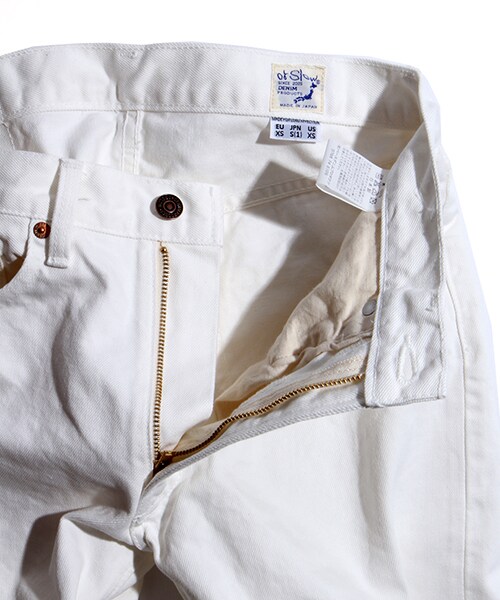orSlow（オアスロウ）の「IVY FIT DENIM107 SLIM FIT WHITE（パンツ・メンズ・ホワイト・S/M）」の7枚目の写真