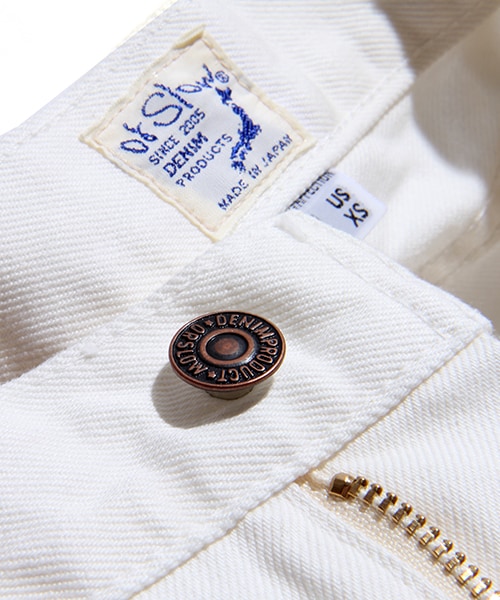orSlow（オアスロウ）の「IVY FIT DENIM107 SLIM FIT WHITE（パンツ・メンズ・ホワイト・S/M）」の6枚目の写真