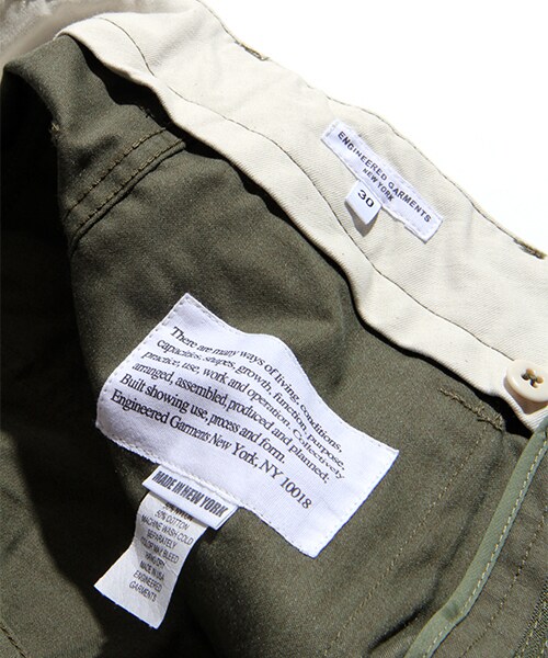 Engineered Garments（エンジニアードガーメンツ）の「FATIGUE PANT 