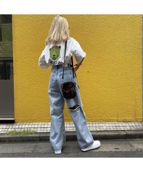 no brand（ノーブランド）の「なめらかBIGT｢トラくん｣#9926（Tシャツ/カットソー・レディース・その他）」の6枚目の写真