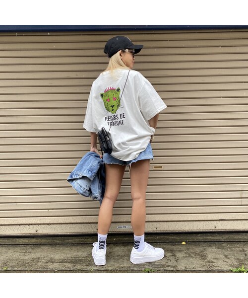 no brand（ノーブランド）の「なめらかBIGT｢トラくん｣#9926（Tシャツ/カットソー・レディース・その他）」の2枚目の写真