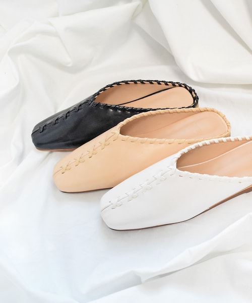 no brand（ノーブランド）の「Lace-up slippers（その他シューズ・レディース・その他）」の3枚目の写真