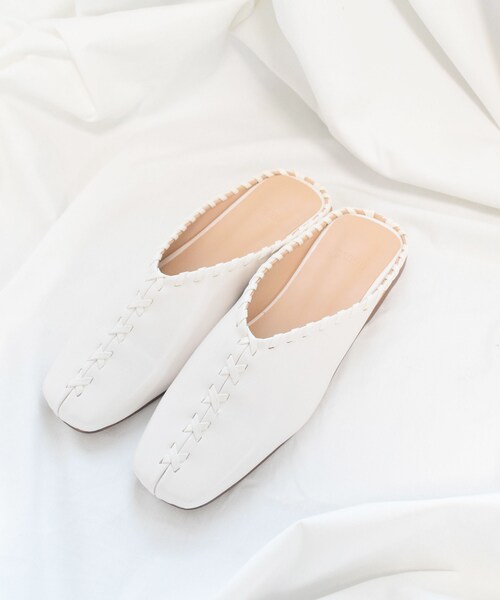 no brand（ノーブランド）の「Lace-up slippers（その他シューズ・レディース・その他）」の4枚目の写真