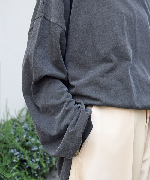 no brand（ノーブランド）の「ヴィンテージオーバーロンTee（Tシャツ/カットソー・レディース・その他）」の5枚目の写真