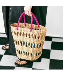 HALIN | HALIN(ハリン) オープンボーダーバスケット(かごバッグ)