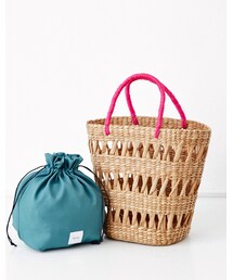 HALIN | HALIN(ハリン) オープンボーダーバスケット(かごバッグ)