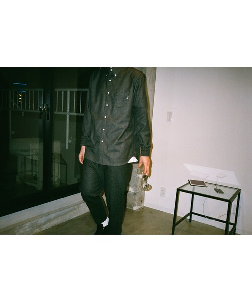 post amenities(ポストアメニティー)の「Too Easy Wool Slacks(スラックス・メンズ・その他)」の5枚目の写真