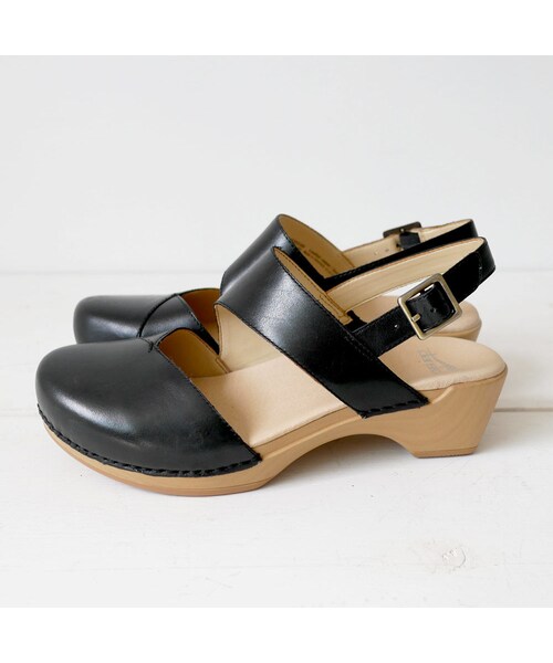 dansko（ダンスコ）の「DANSKO｜ダンスコ｜Kristy Burnished Calf｜クリスティ｜792200｜  BLACK（サンダル・レディース・その他）」の3枚目の写真