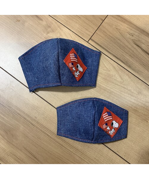 No Brand ノーブランド の 大人用マスク スヌーピーデニム その他 Wear