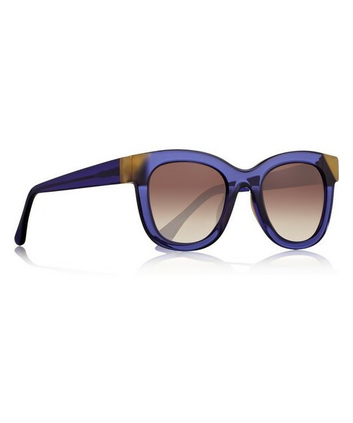 THIERRY LASRY（ティエリーラスリー）の「Thierry Lasry Chromaty D-frame acetate sunglasses（サングラス・レディース・Blue・One size）」の3枚目の写真