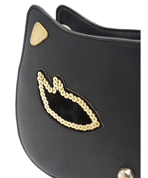 Honey Salon（ハニーサロン）の「Honey catバッグ（バッグ・レディース・ブラック/レオパード・Free）」の8枚目の写真