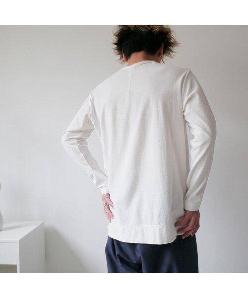 NO CONTROL AIR ホワイト Tシャツ NO CONTROL AIR ノーコントロールエアー スラブトリアセテート