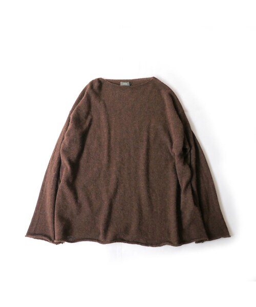 トップス wirrow Alpaca wool wide knit pullover WIRROW -Alpaca Wool Wide Knit Pullover, Knit Pants- | twelve