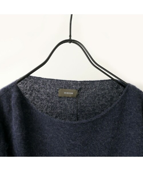 トップス wirrow Alpaca wool wide knit pullover WIRROW -Alpaca Wool Wide Knit Pullover, Knit Pants- | twelve