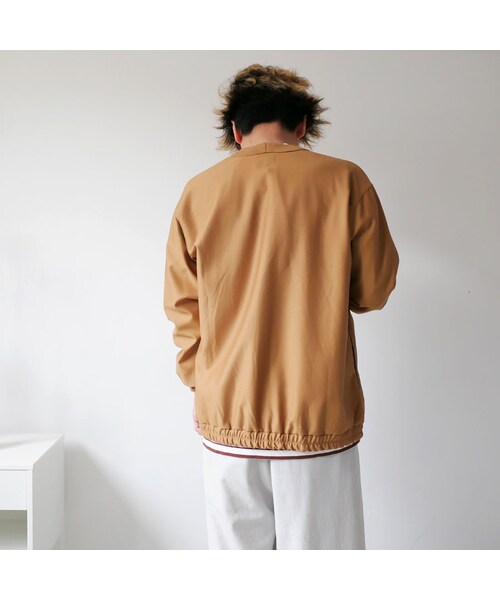 Curly（カーリー）の「CURLY | カーリー | BRIGHT CARDE  Kersey｜カーディガン| 201-34031SD｜SIZE2　SIZE3｜BEIGE（カーディガン/ボレロ・メンズ・その他）」の7枚目の写真
