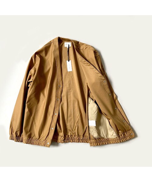 Curly（カーリー）の「CURLY | カーリー | BRIGHT CARDE  Kersey｜カーディガン| 201-34031SD｜SIZE2　SIZE3｜BEIGE（カーディガン/ボレロ・メンズ・その他）」の15枚目の写真