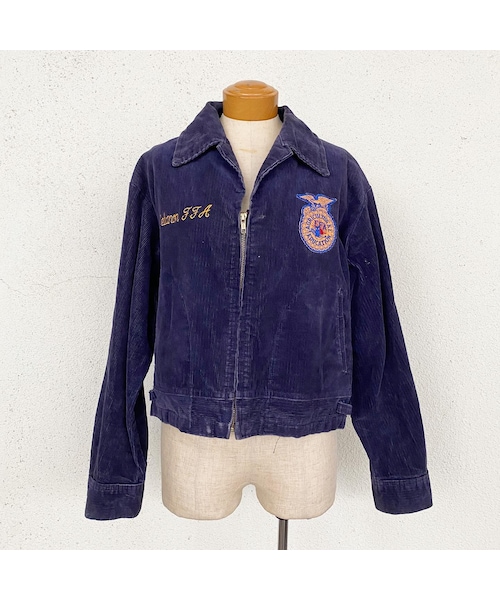 FFA ジャケット アーカンソー州 80s Arkansas FFA Vintage Corduroy Jacket – backtovida
