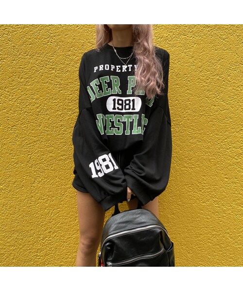 no brand（ノーブランド）の「ミニ裏BIGSW｢1981｣ #337（スウェット・レディース・その他）」の4枚目の写真