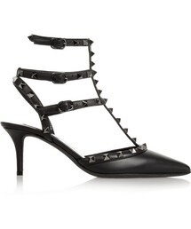 VALENTINO | Valentino Rockstud leather pumps(パンプス)