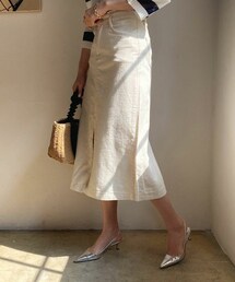 DHOLIC | スリットコットンスカート(スカート)