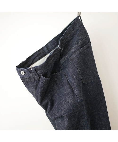その他セレクト（ソノタセレクト）の「brassband｜ブラスバンド｜ STANDARD DENIM PANTS｜スタンダードデニムパンツ｜ INDIGO O.W ｜Men's（デニムパンツ・メンズ・その他）」の7枚目の写真