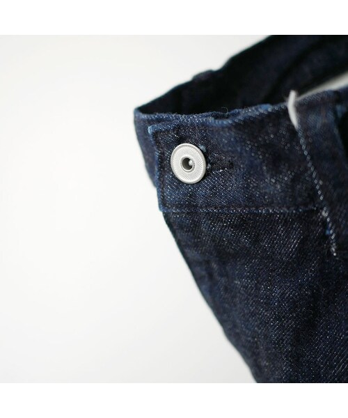 その他セレクト（ソノタセレクト）の「brassband｜ブラスバンド｜ STANDARD DENIM PANTS｜スタンダードデニムパンツ｜ INDIGO O.W ｜Men's（デニムパンツ・メンズ・その他）」の8枚目の写真