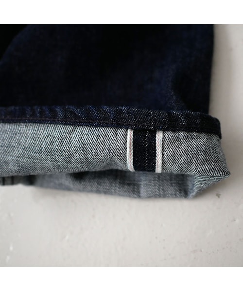 その他セレクト（ソノタセレクト）の「brassband｜ブラスバンド｜ STANDARD DENIM PANTS｜スタンダードデニムパンツ｜ INDIGO O.W ｜Men's（デニムパンツ・メンズ・その他）」の5枚目の写真